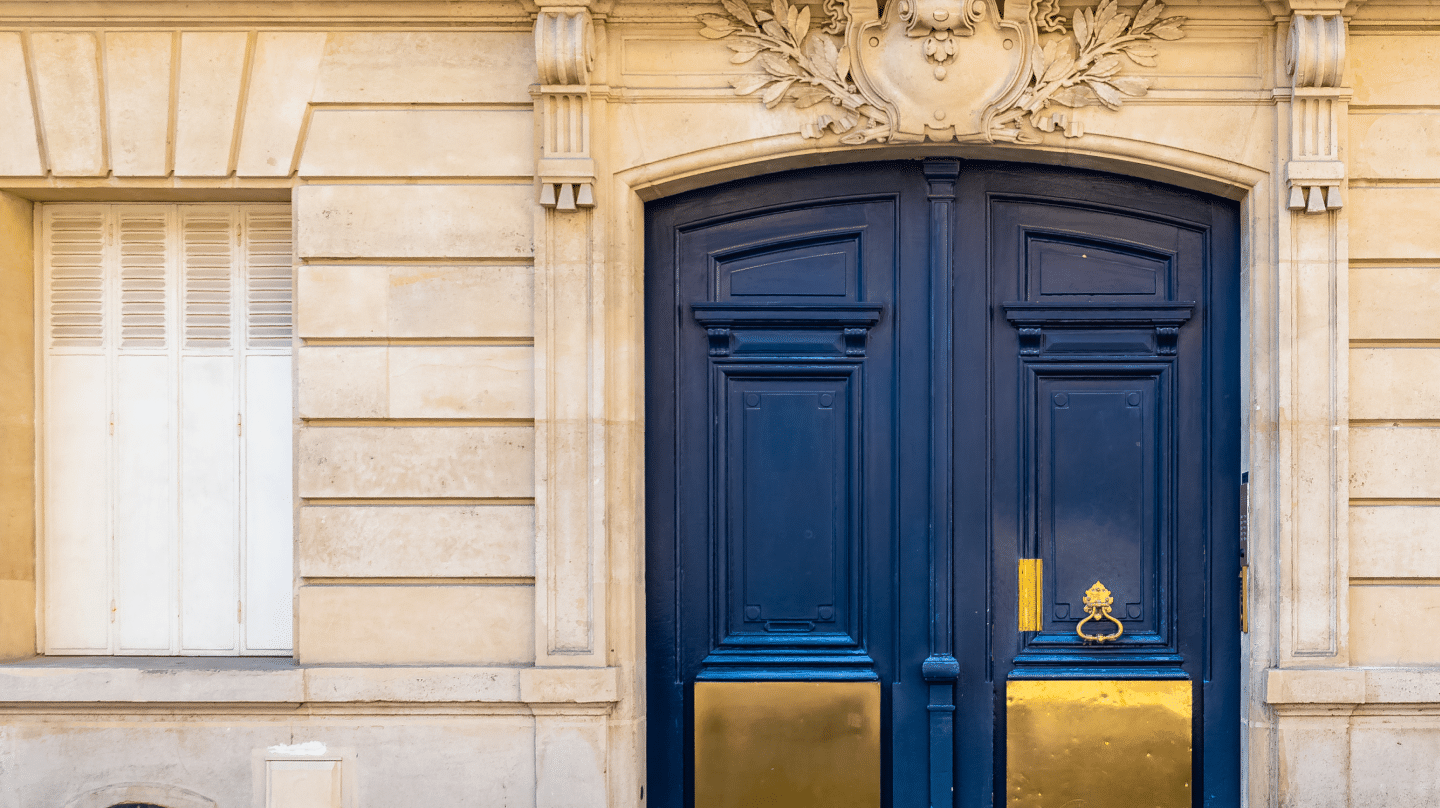 Entrée d'appartement à Paris